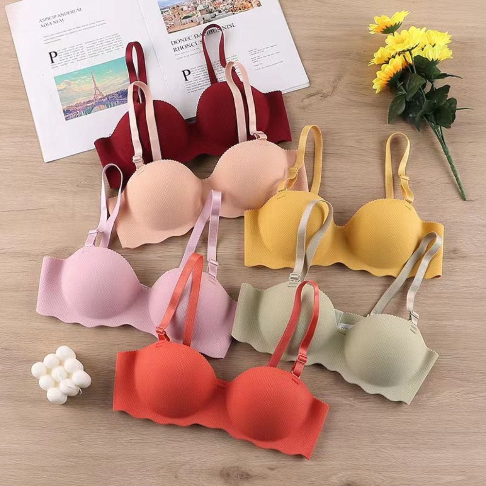 Wirefree Bra Comfort - Trendy Comfort Seamless Bra Candy Color