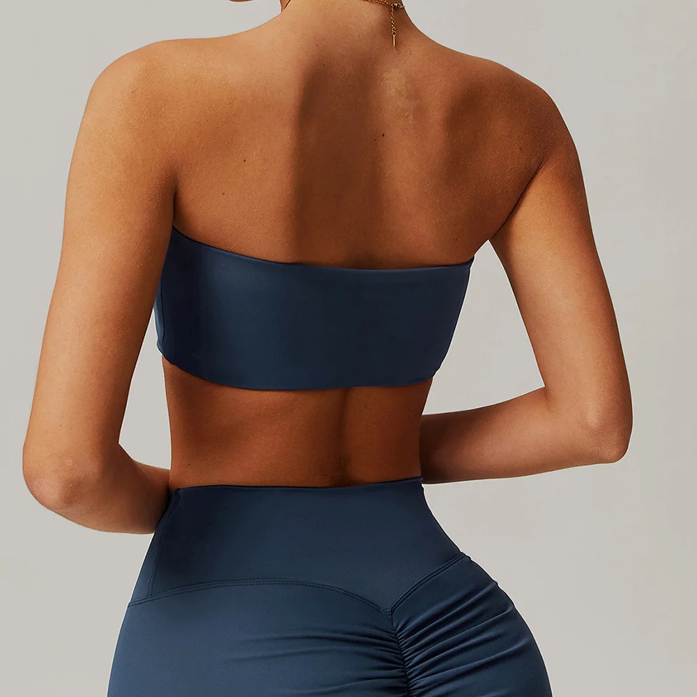 Underwire Bra Padded - Women Seamless One Piece Yoga Tube