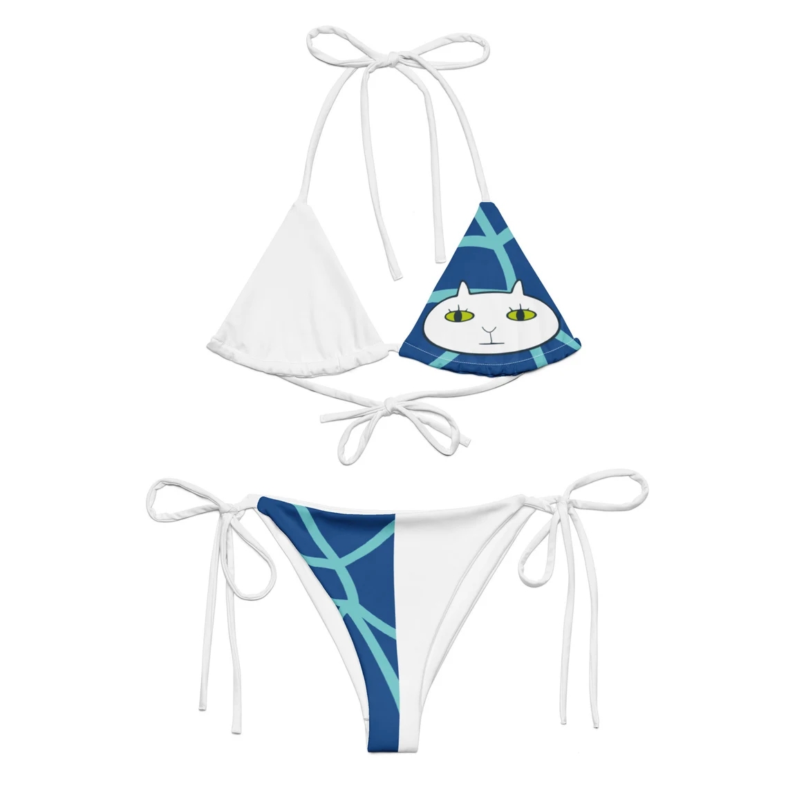 Anime Nami Cosplay Swimsuit Wo - Lace Bralette Set 评论和价格