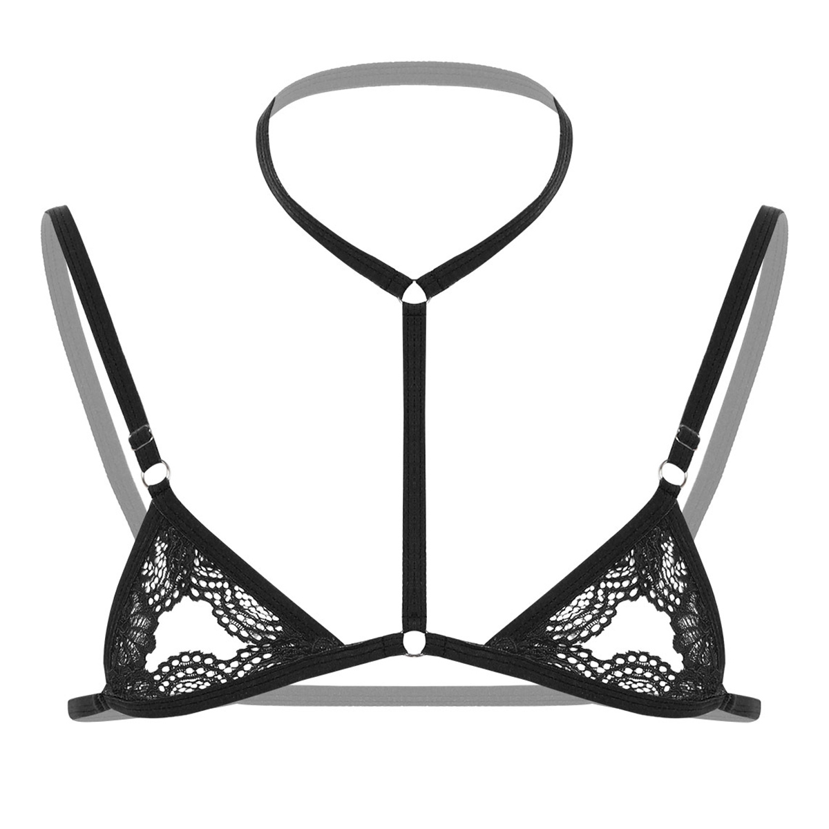 Sexy Men Harness Erotic Bra Ma - Sheer Bra Lace 评论和价格