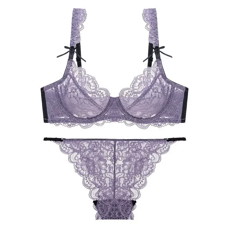 Sexy Transparent Ultra-thin La - Cotton Bra Everyday 评论和价格