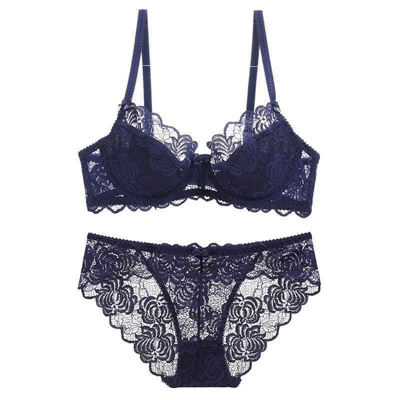 Sexy Lace Lingerie Set for Wom - Cotton Bra Everyday 评论和价格