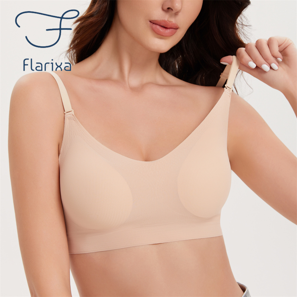 Flarixa Seamless Low Back Bra  - Convertible Bra Multiway 评论和价格