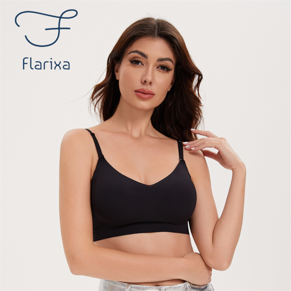 Flarixa Seamless Low Back Bra  - Convertible Bra Multiway 评论和价格