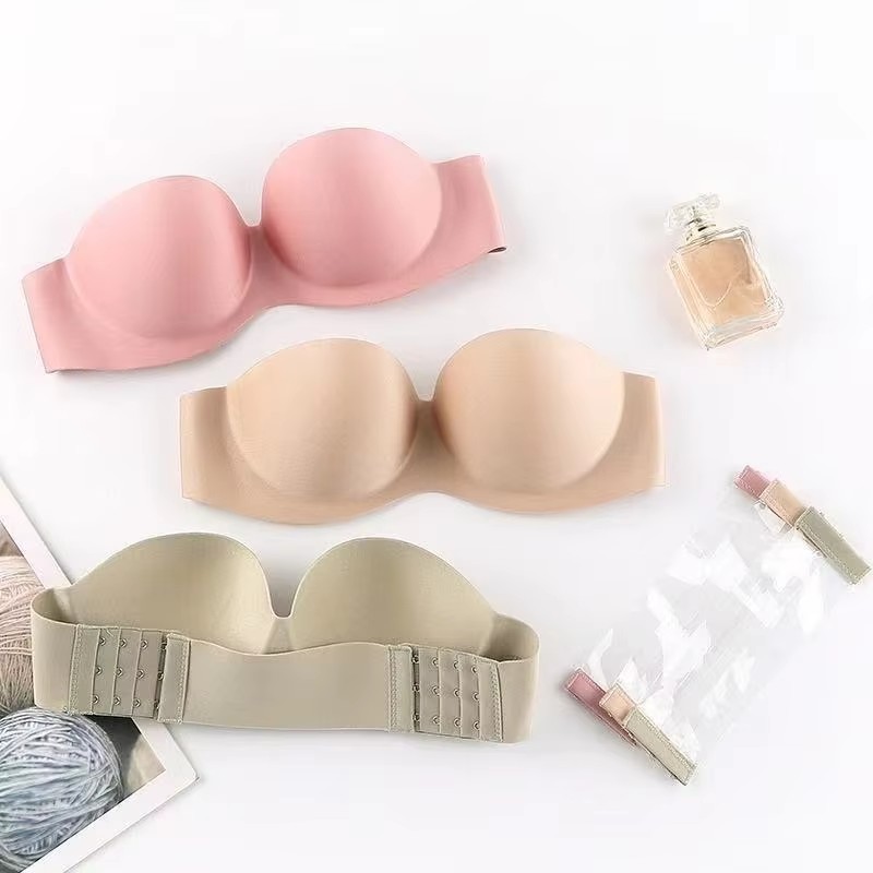 Women's Sexy Strapless Push-Up - Cotton Bra Everyday 评论和价格