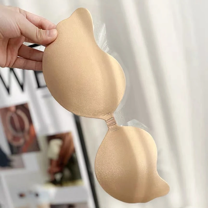 Reusable Adhesive Nipple Cover - Plunge Bra Push Up 评论和价格